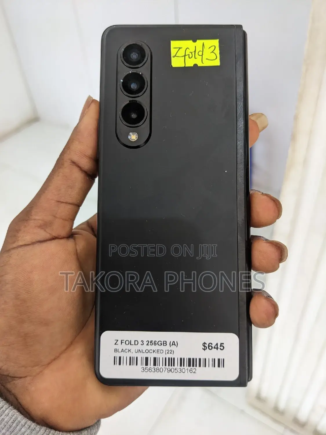 Samsung Galaxy Z Fold3 5G 256 GB Black