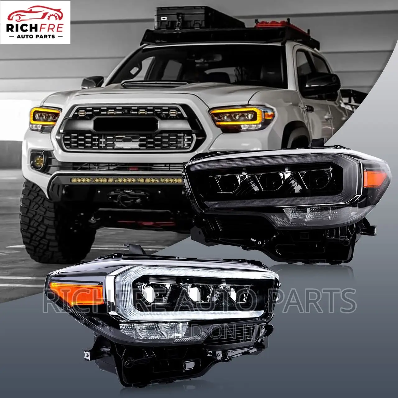 Toyota Tacoma 2016,2017,2018,2019,2020 Headlight Led Spec