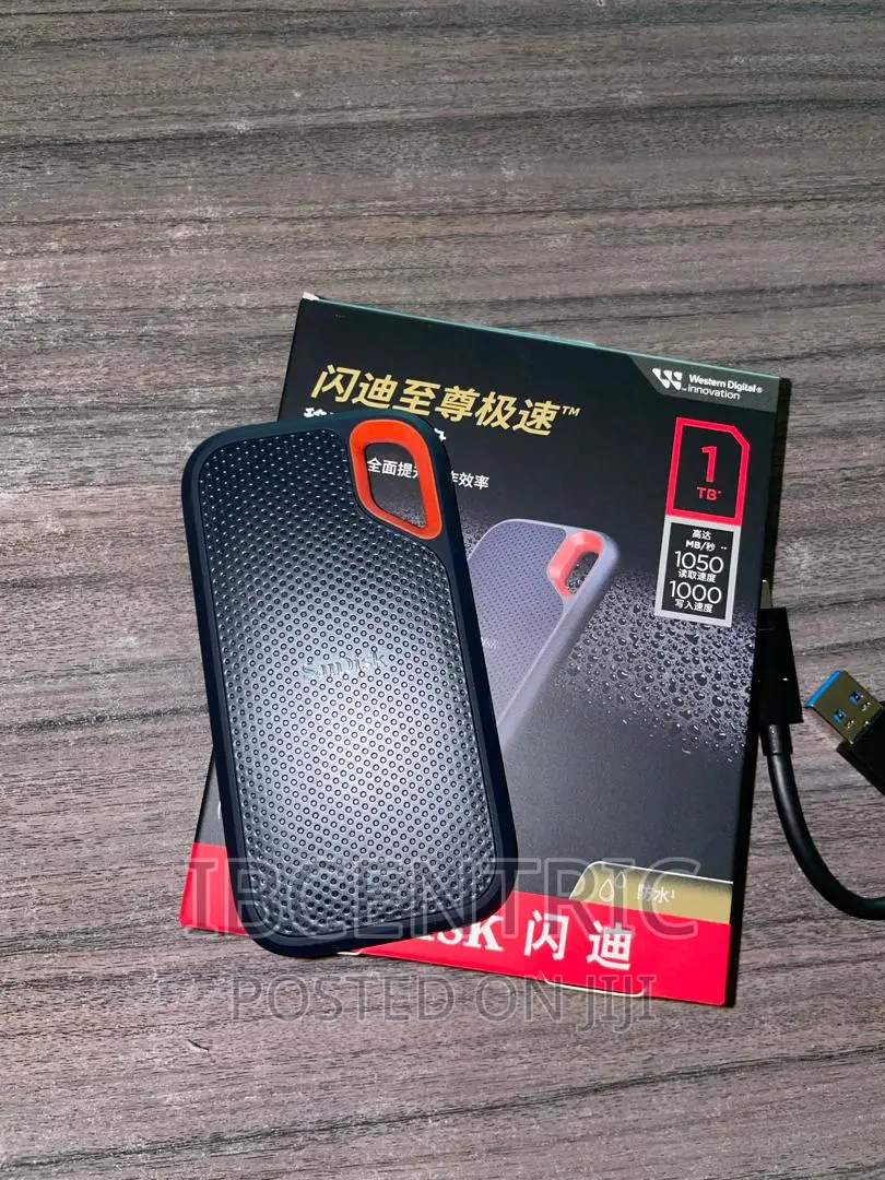 Sandisk 1TB Extreme Pro Portable SSD,1050mb/S Speed