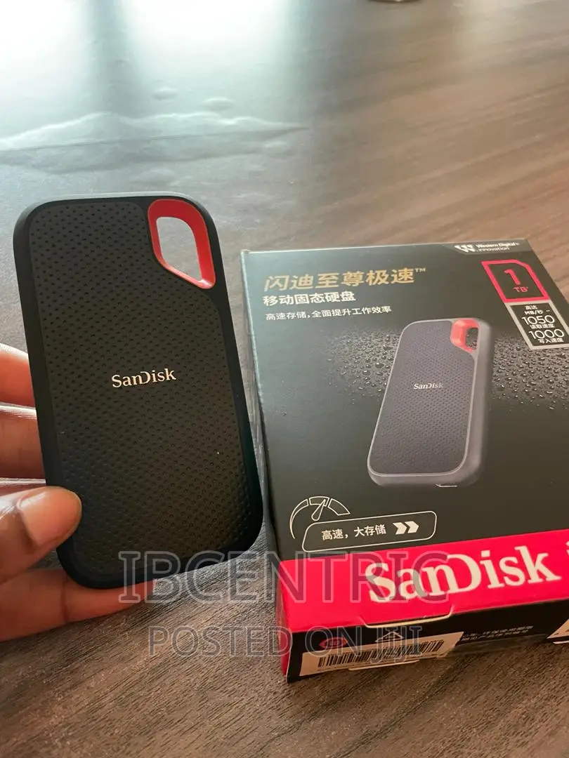 Sandisk 1TB Extreme Pro Portable SSD,1050mb/S Speed