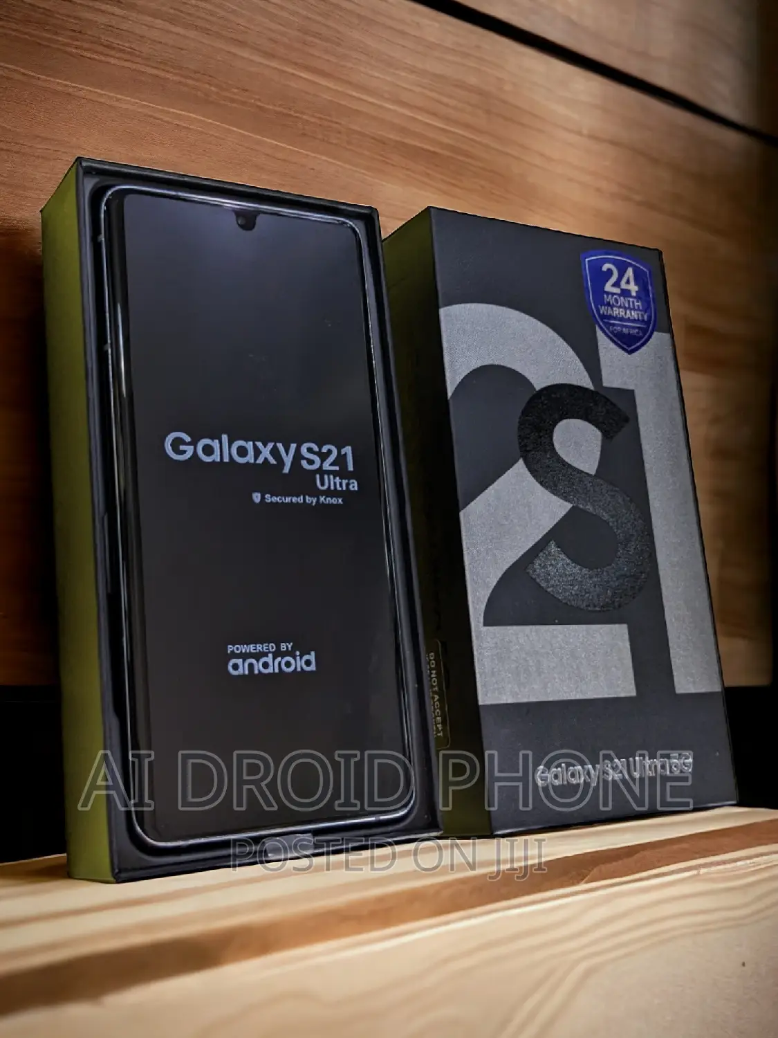 New Samsung Galaxy S21 Ultra 5G 128 GB Gold