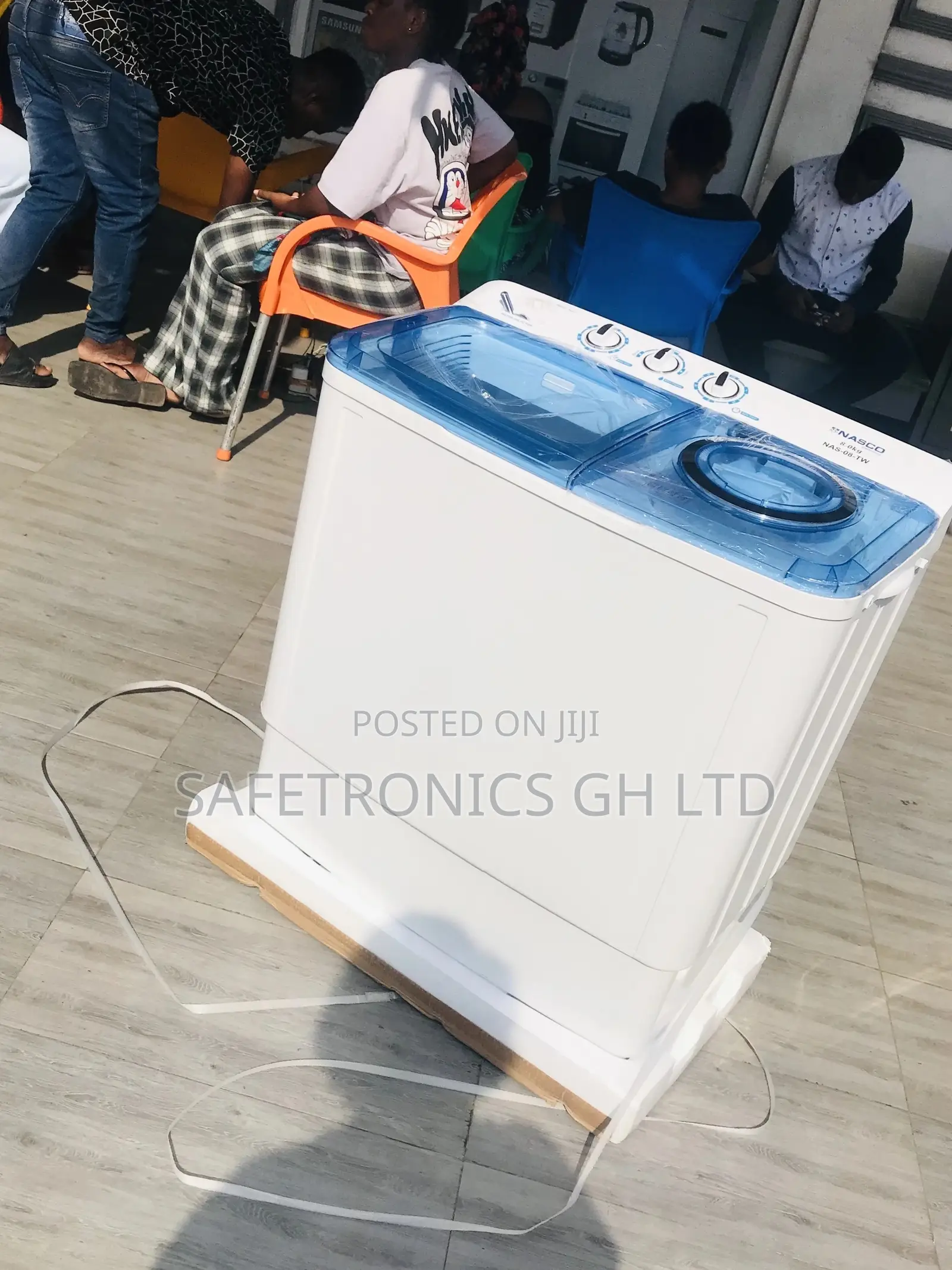 Nasco 8kg Semiautomatic Topload Washingmachine Electric