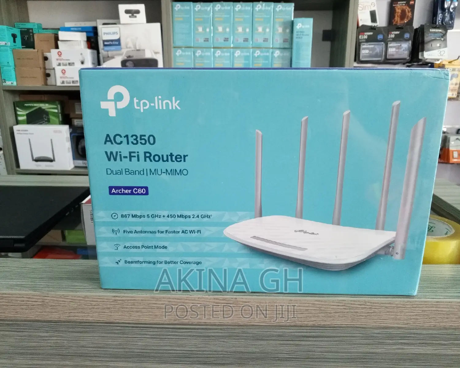 Tp-Link Archer C60 Ac1350 Wireless Dual Band Router