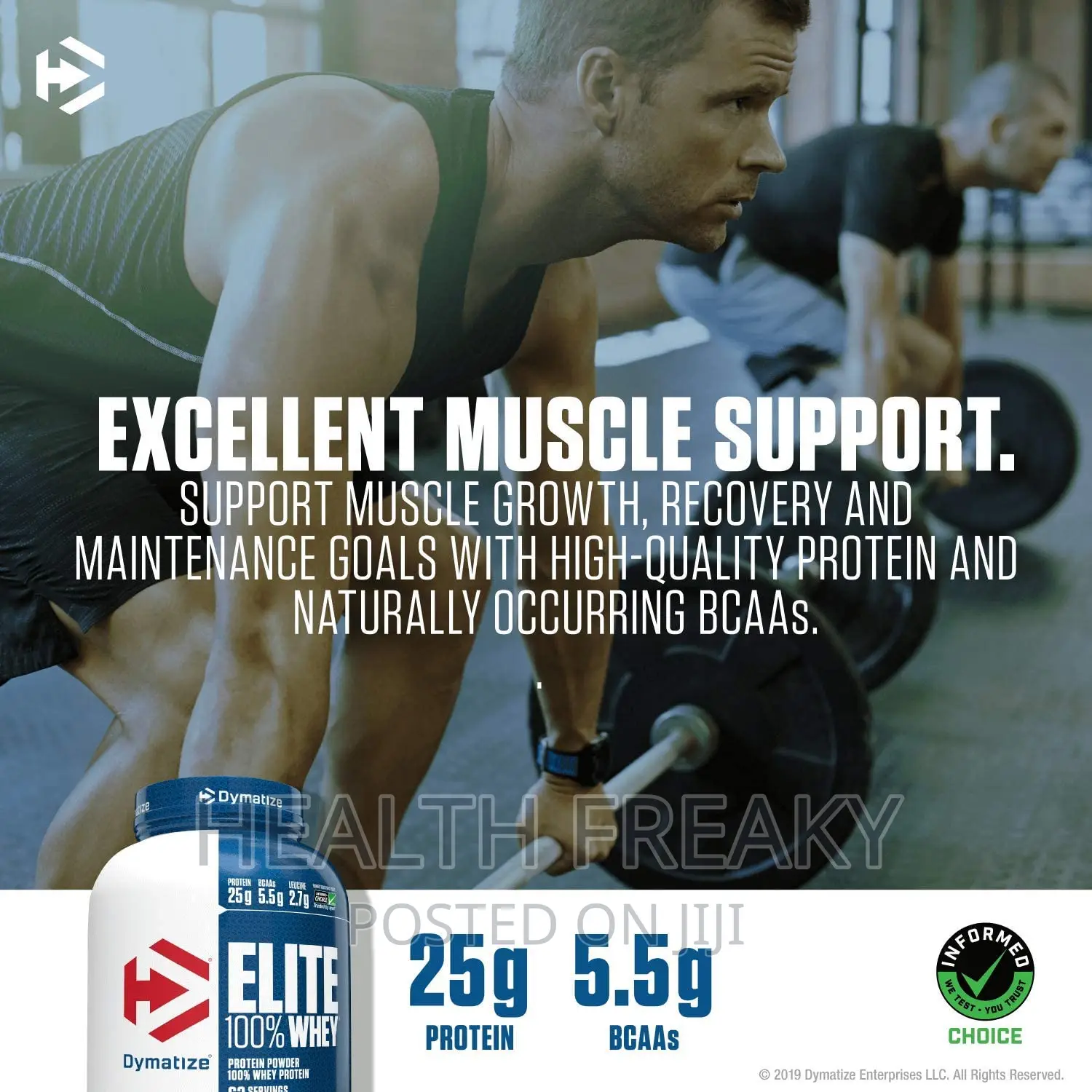Whey Protein Dymatize Elite 100% Whey Muscle Builder 2lb