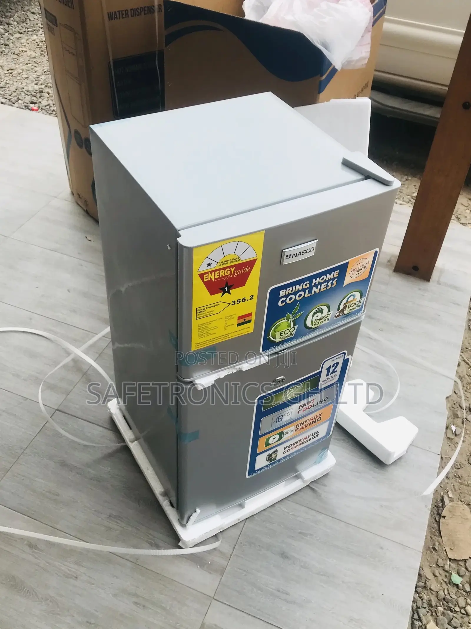 Sealed Doubledoor Nasco Topfreezer Nasf2-120 Fridge