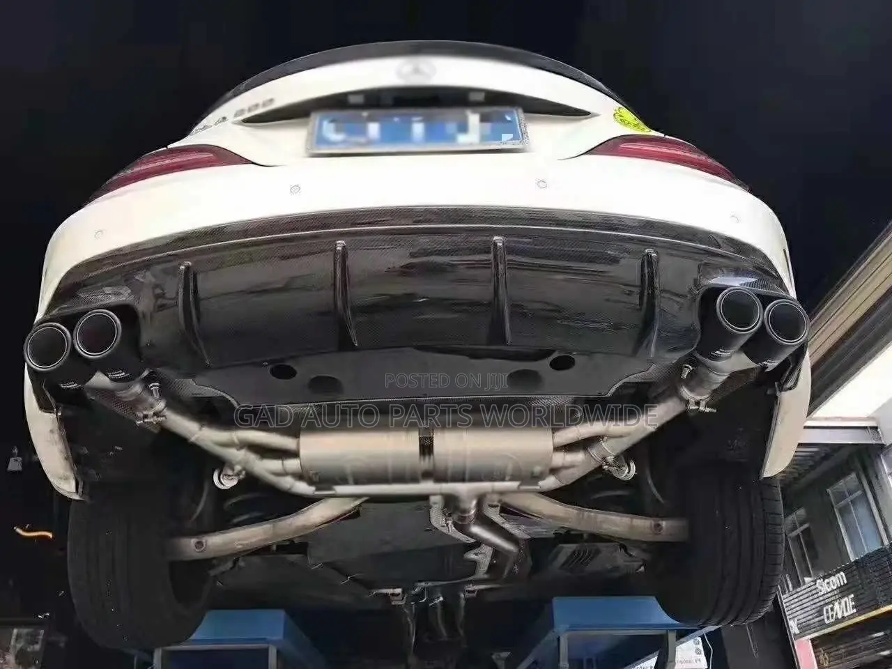Mercedes Benz Cla 45 Amg Back Bumper Diffuser 2014-2019