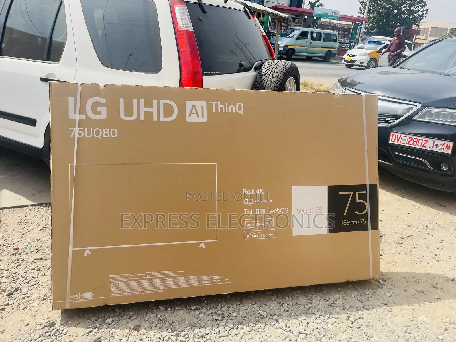 Text Us for UHD Smart Lg 75”UQ80 Tv 