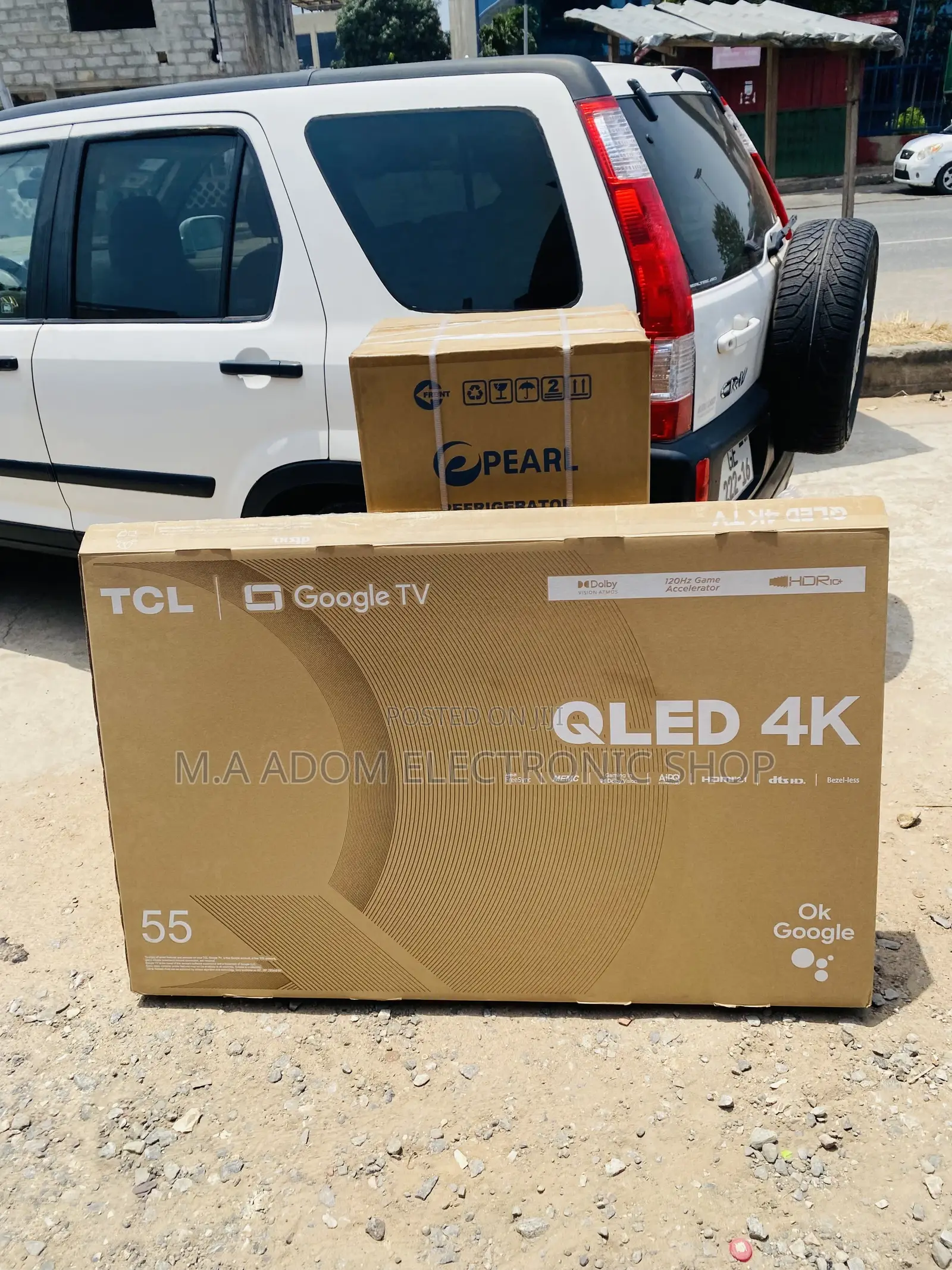 Fresh in Box TCL 55c645 55 Inch Ultra HD Smart Tv.