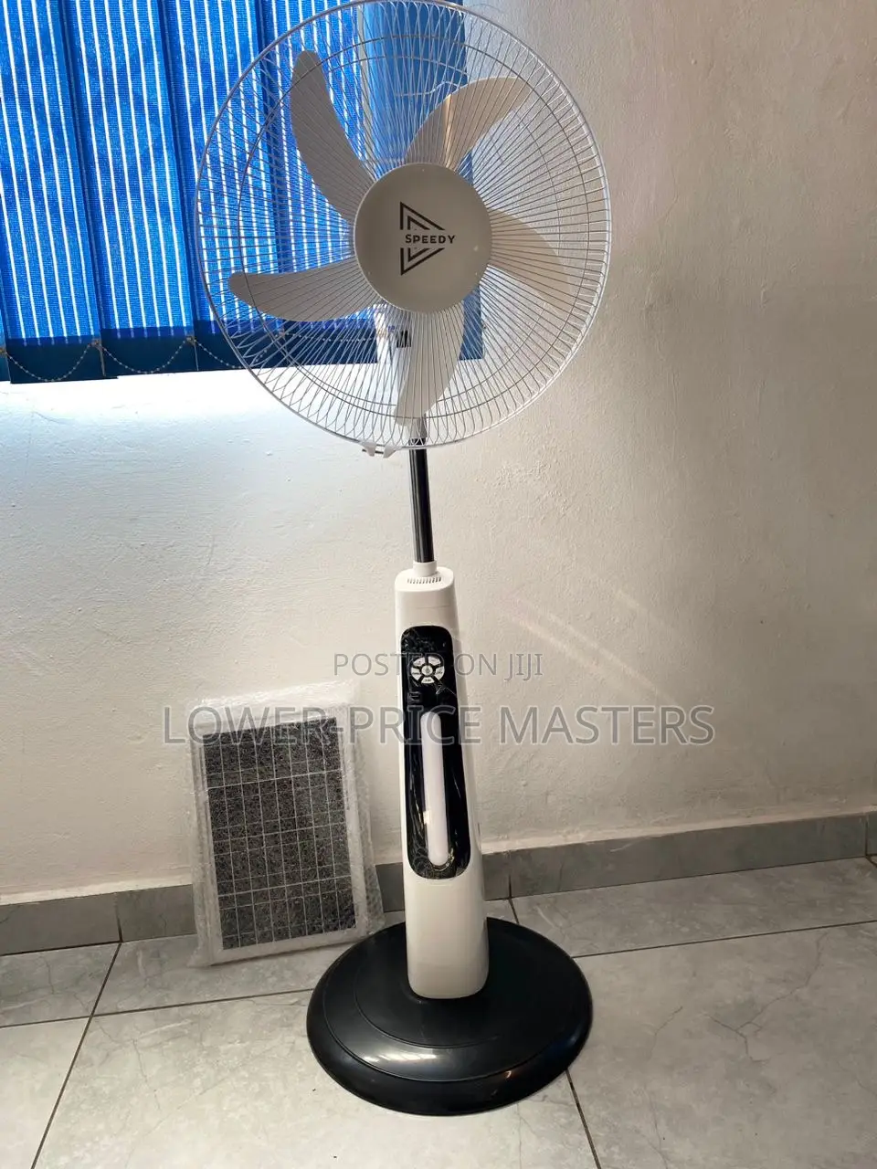 Solar Rechargeable Fan , Usb Ports, Extra Bulbs