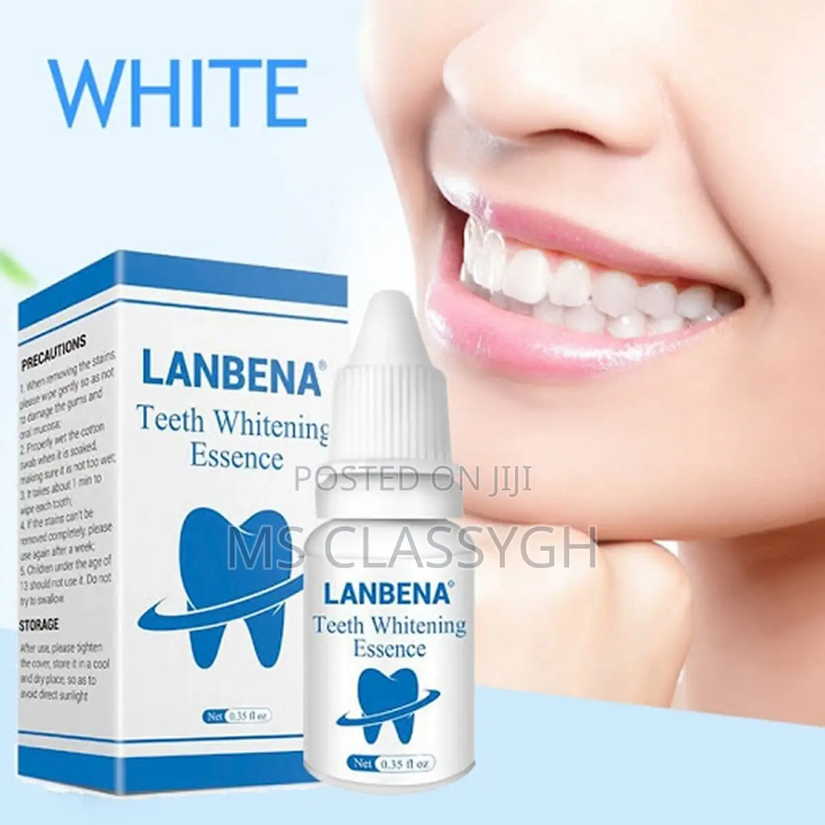 Lanbena Teeth Whitening Essence Removes Discoloration Teeth