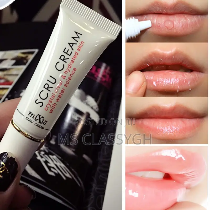 Scru Cream Lip Exfoliator Hydrating Sexy Pink Lip Balm