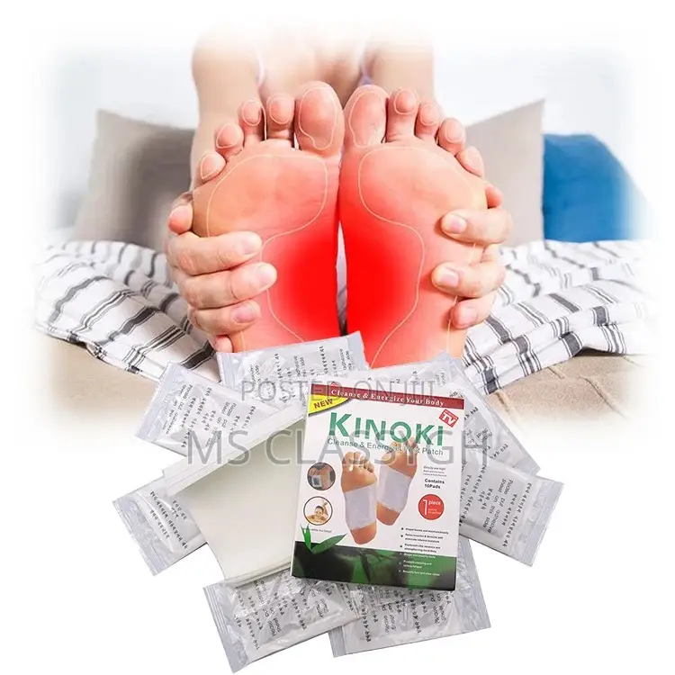 10pcs Kinoki Foot Cleansing Detox Healthy Herbal Feet Pads F