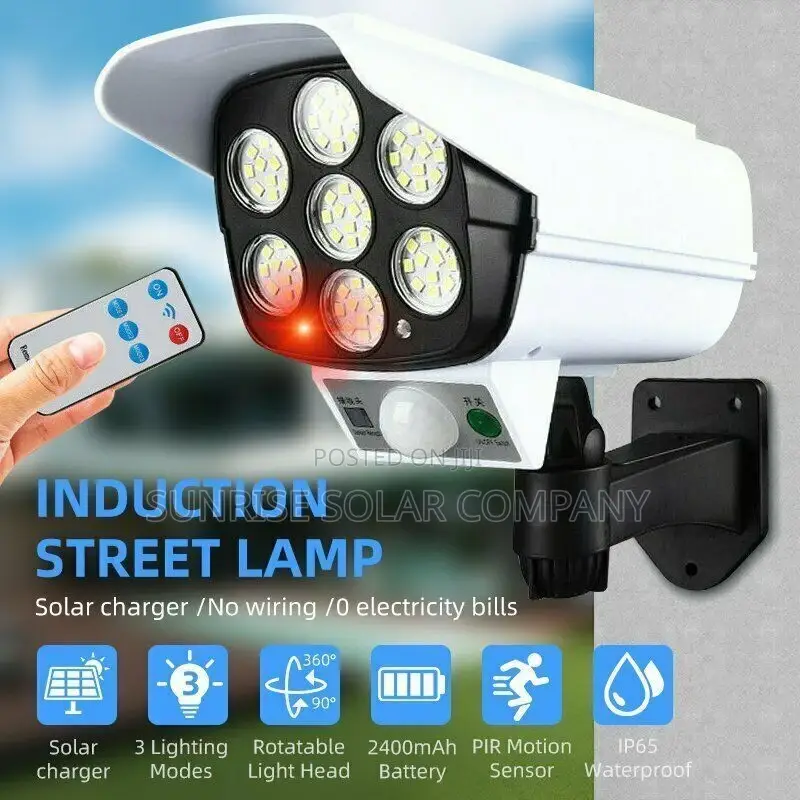 Sensor Solar Lamp (Camera Light)