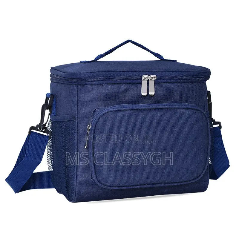 Unisex Thermal Insulated Lunch Bag Food Carrier Tote Oxford