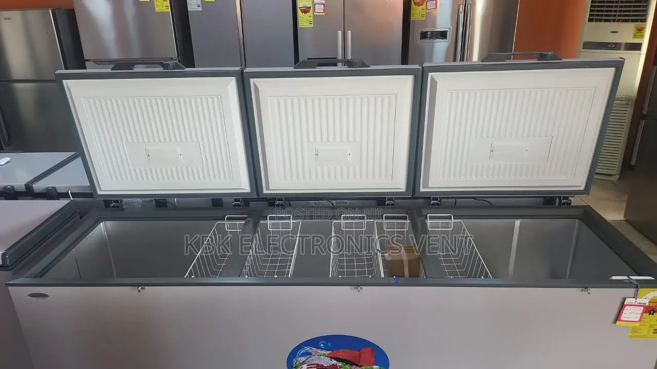 AUCUM 800liter 3 Doors Chest Freezer