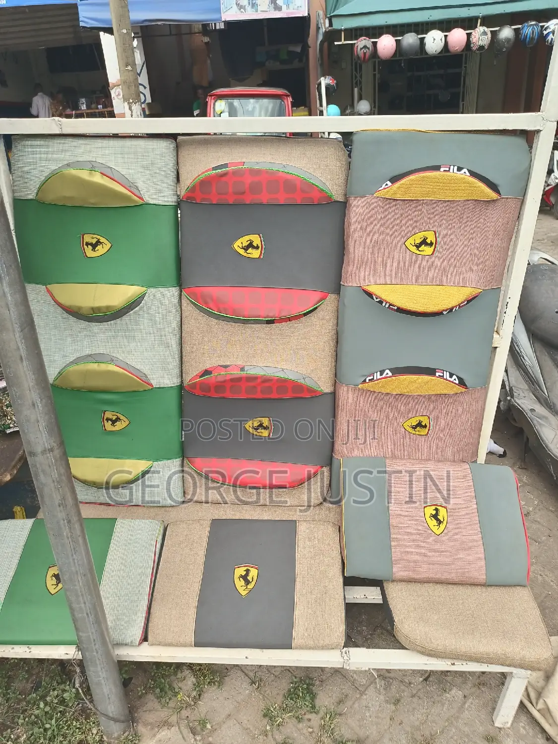 Original Seat Covers for Bajaj TVS