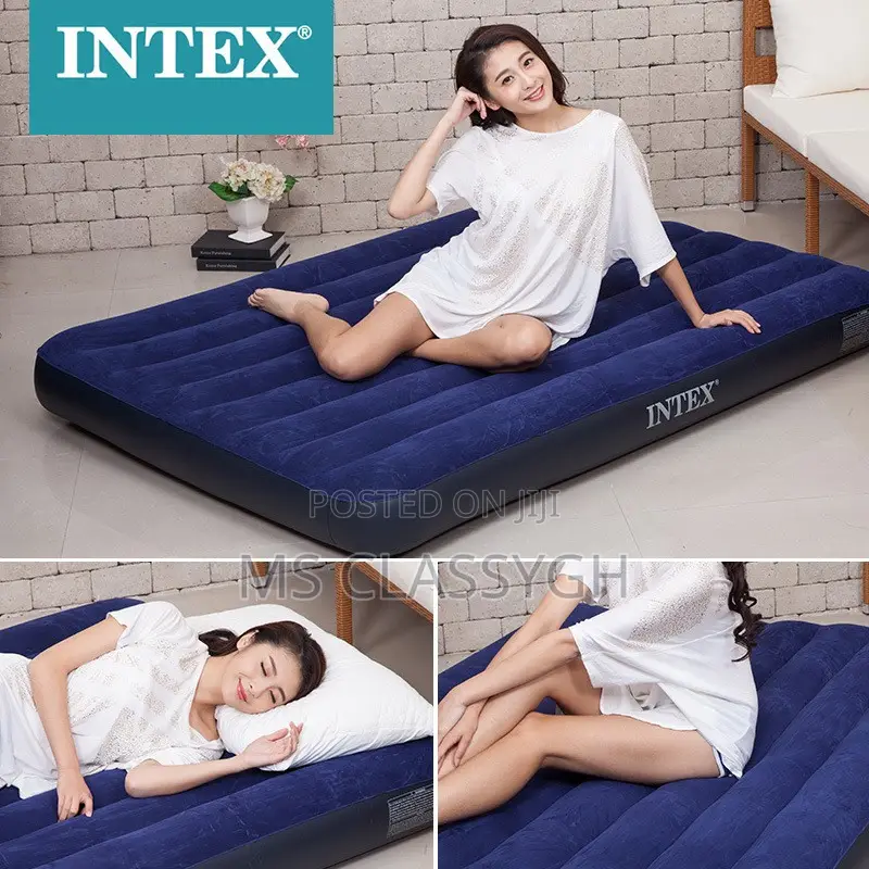 Inflatable Mattress Single Double Outdoor Air Folding