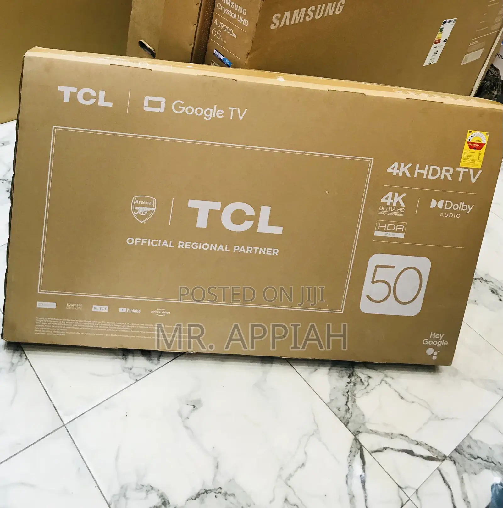 Purchase Original TCL 50P73550” Ultra HD Google Tv,Black