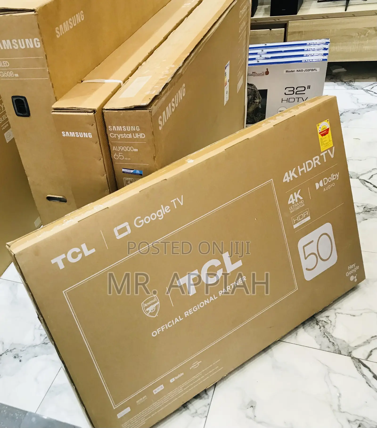 (50P735)Purchase TCL 50” Ultra Hd Smart Google Tv,Black