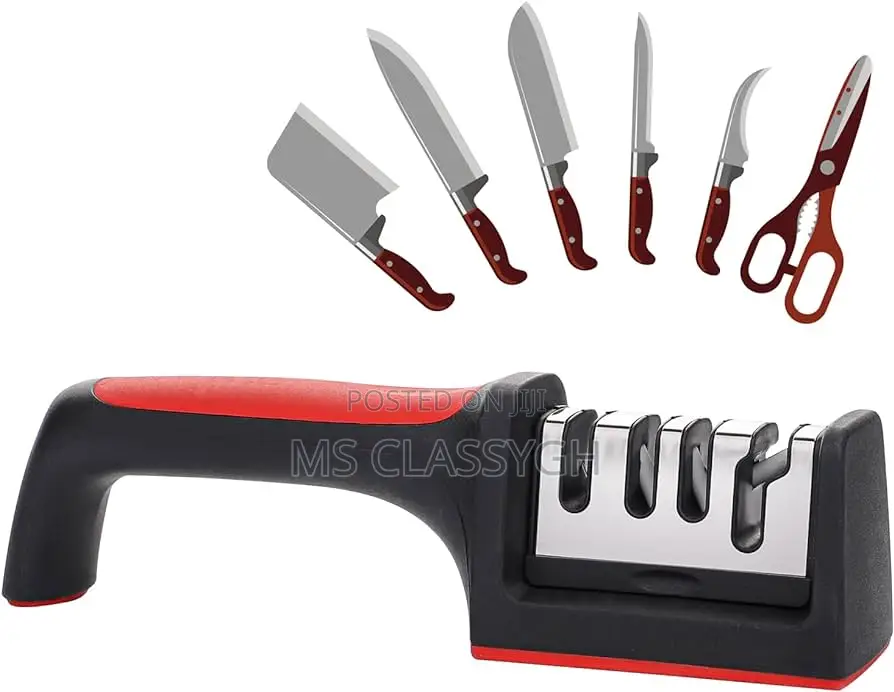 Kitchen Knife 3-Stage Type Quick Knife Sharpener Sharpening