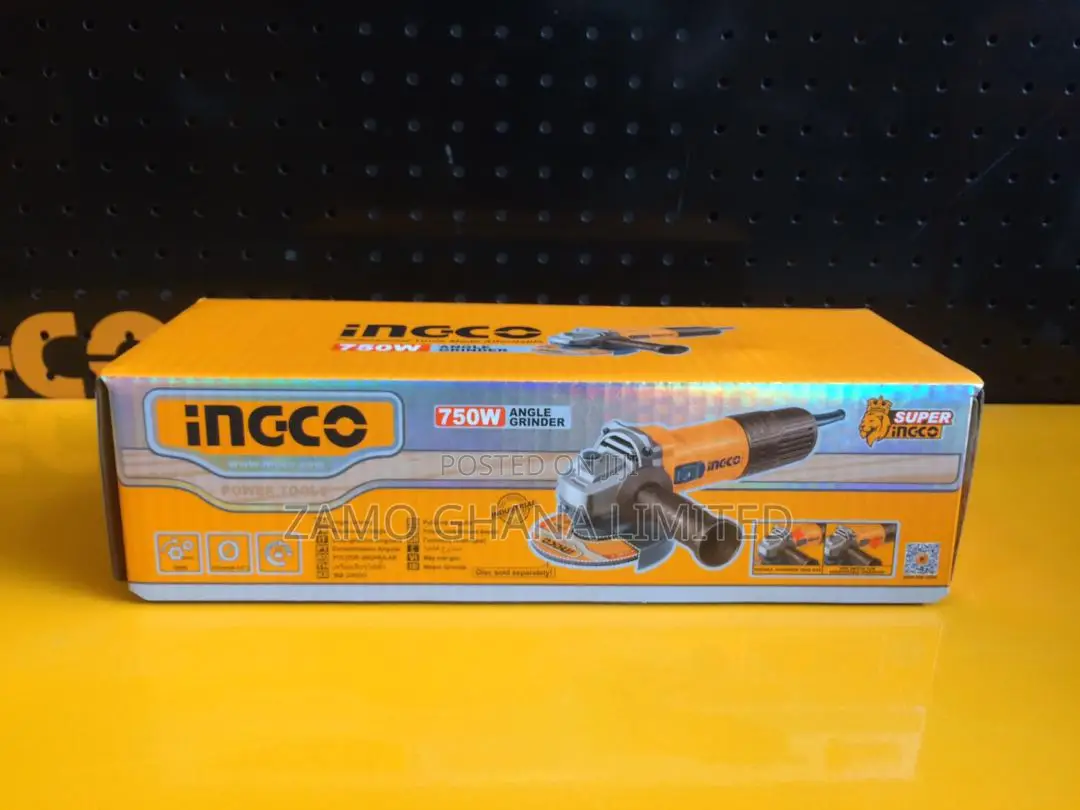Ingco Angle Grinder 750w - Ag75028