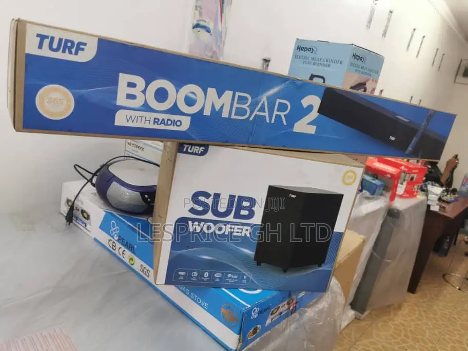 Unique ~Turf Boom Bar Sound Bar With Bluetooth
