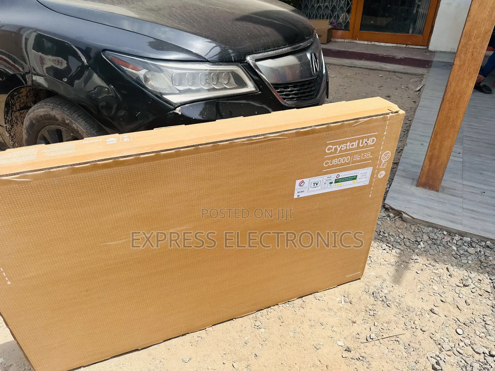 Vivid View UHD Smart Glossy Samsung 55”Cu8000 Tv