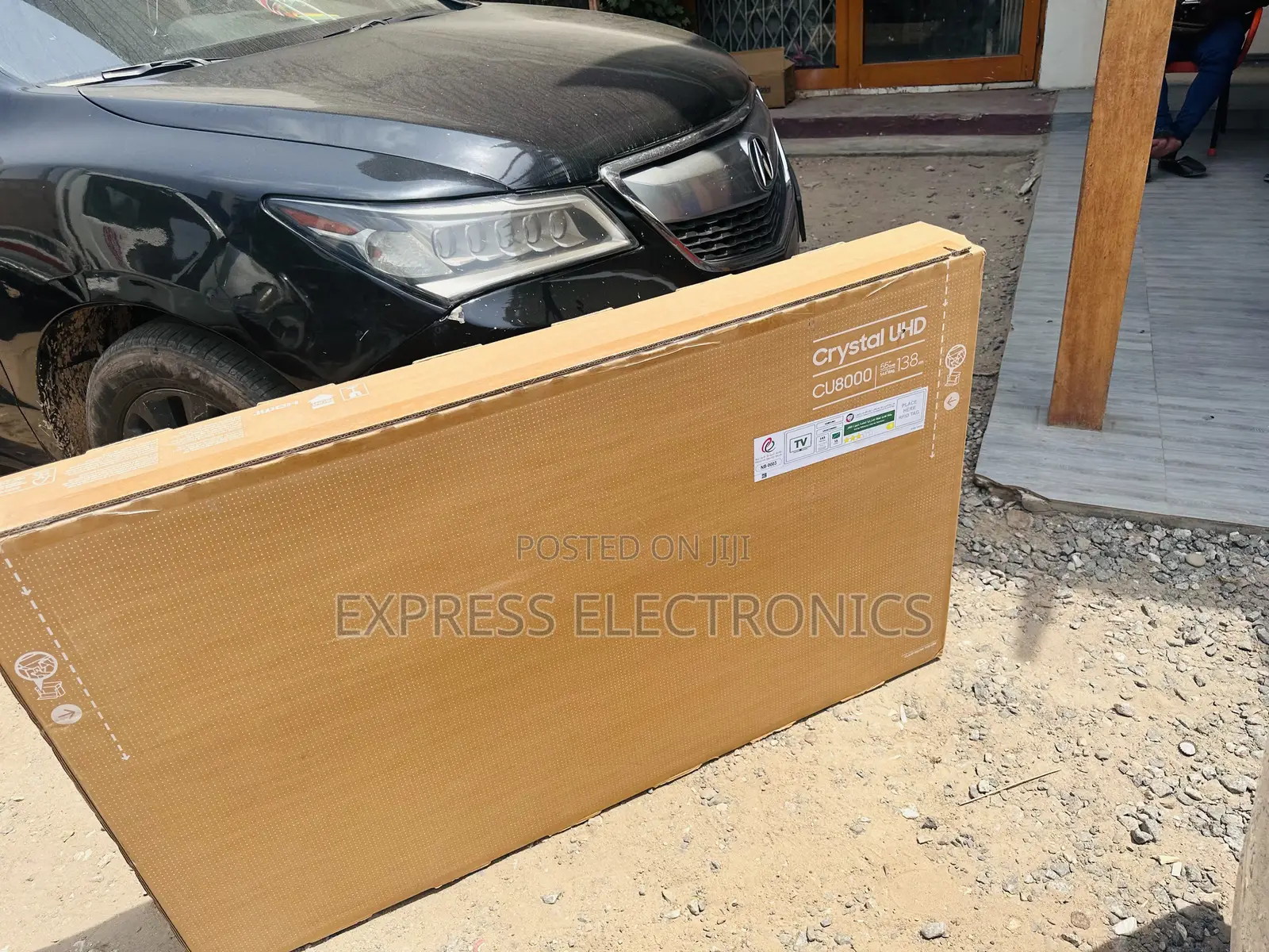 Vivid View UHD Smart Glossy Samsung 55”Cu8000 Tv