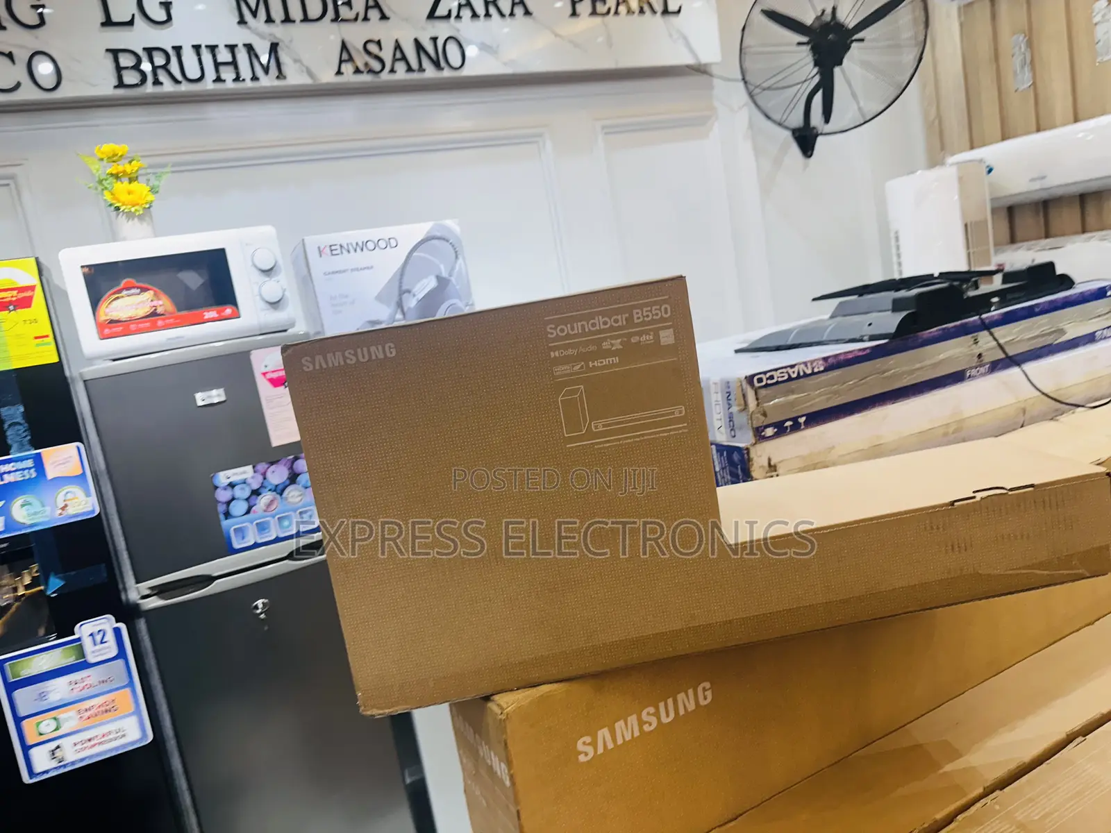 Samsung Soundbar With Woofer Best Sale B550 410W