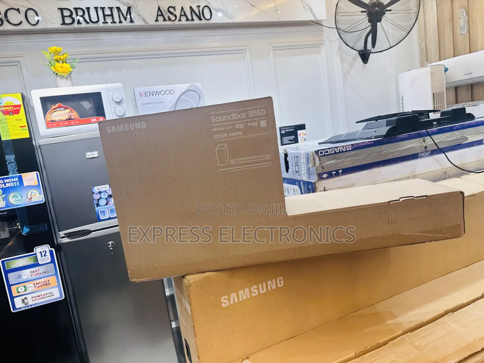 Samsung Sound Bar With Woofer B550 Black