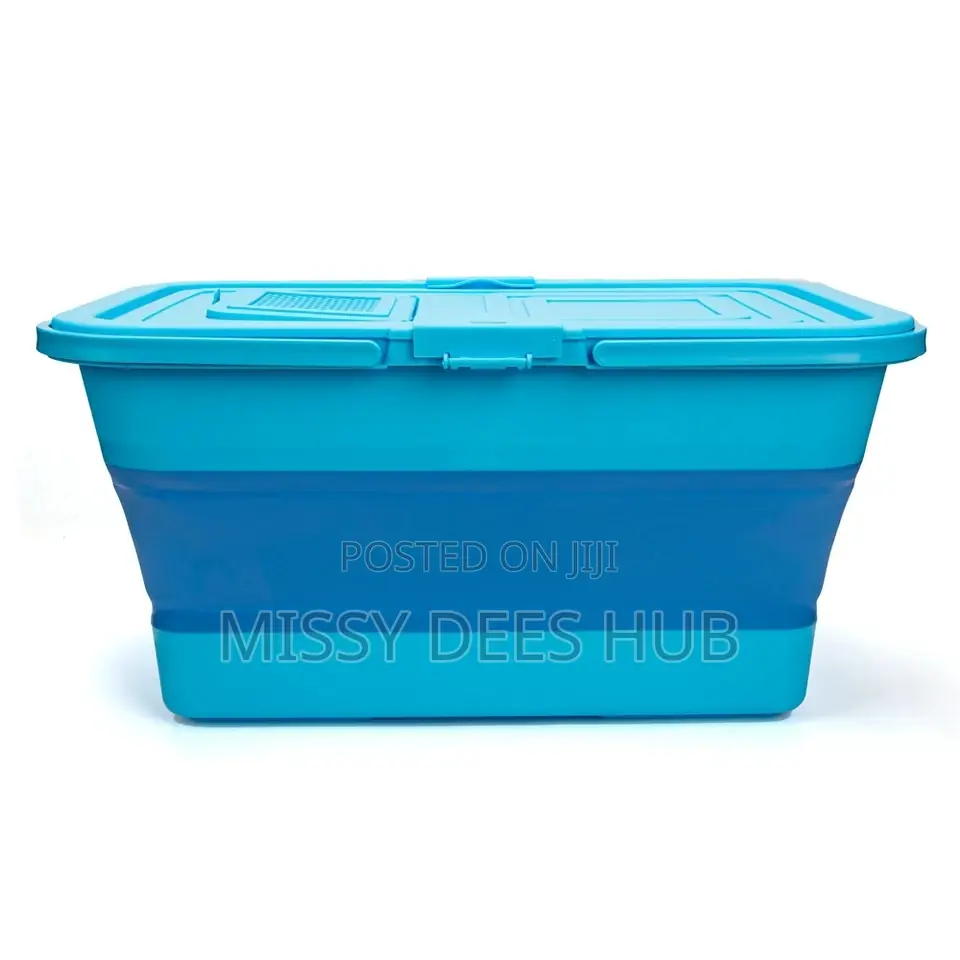 Silicone Basket/Bucket With Cover