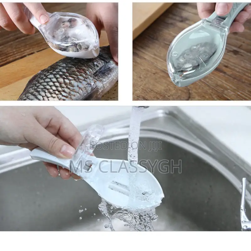 Fish Skin Brush Scraping Fish Scale Brush Grater Cleaning Pe