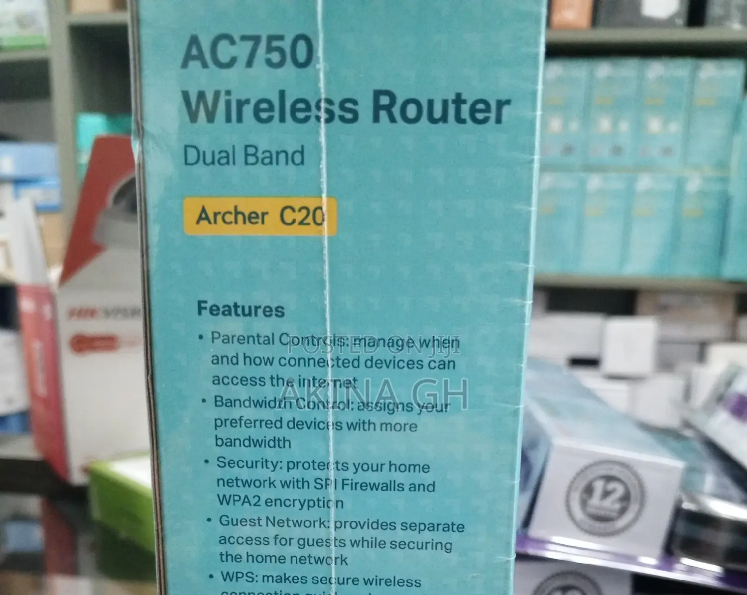 Tp-Link Ac750 Wireless Dual Band Router Archer C20