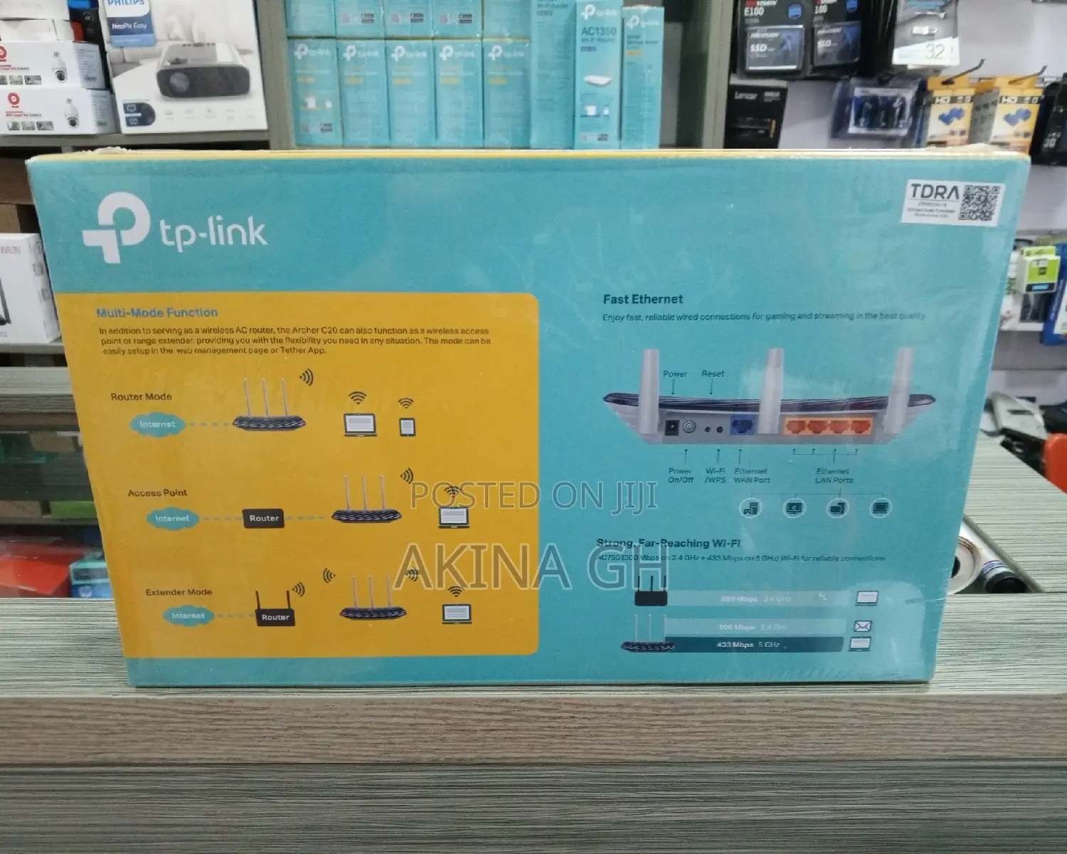 Tp-Link Ac750 Wireless Dual Band Router Archer C20