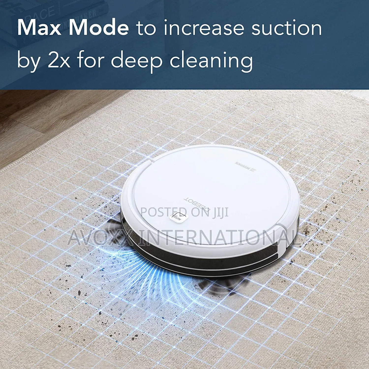 Ecovacs Deebot N79w Robot Vacuum Cleaner W/Max Power Suction