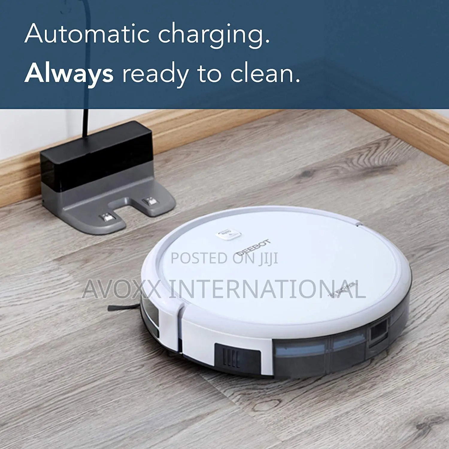 Ecovacs Deebot N79w Robot Vacuum Cleaner W/Max Power Suction