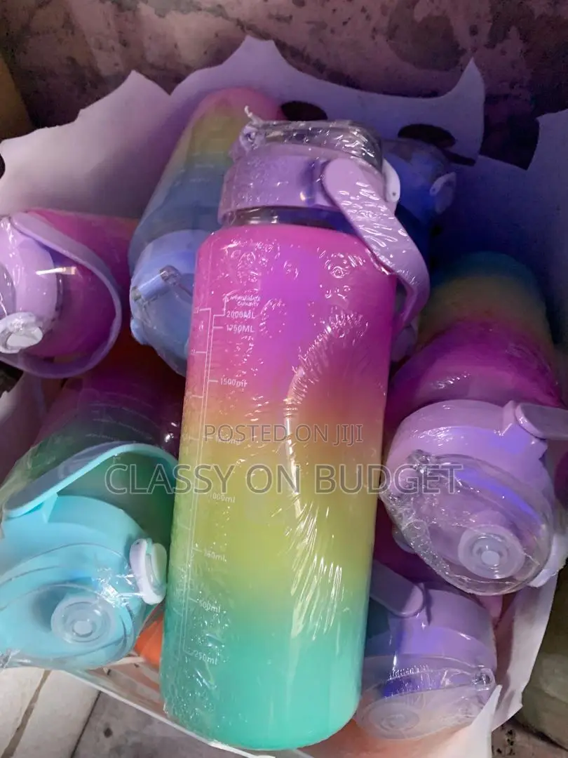 3 in 1 Water Bottle With Calibration