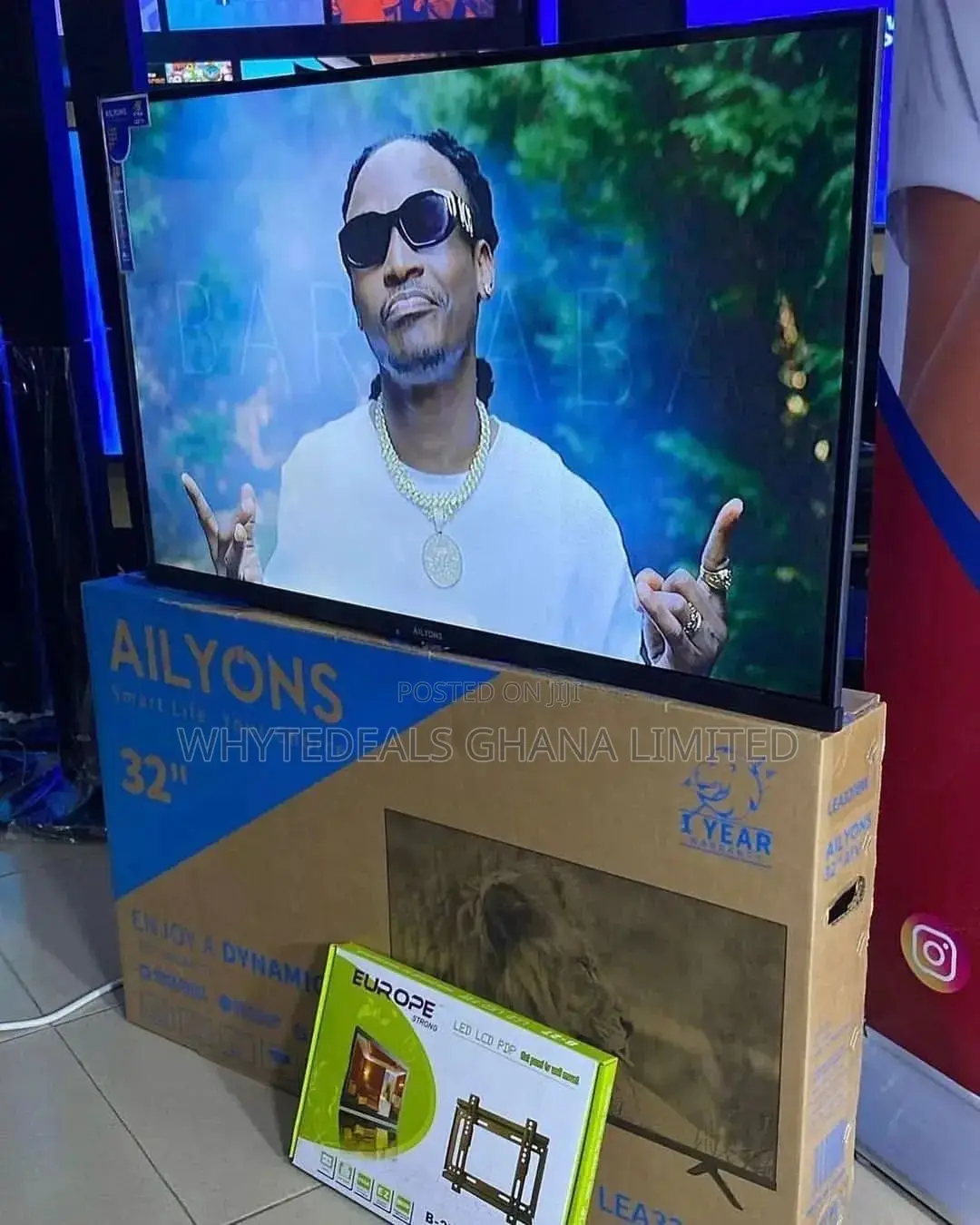 Ailyons 32” Full Hd in-Satellite Frameless Led Tv 2025 Model