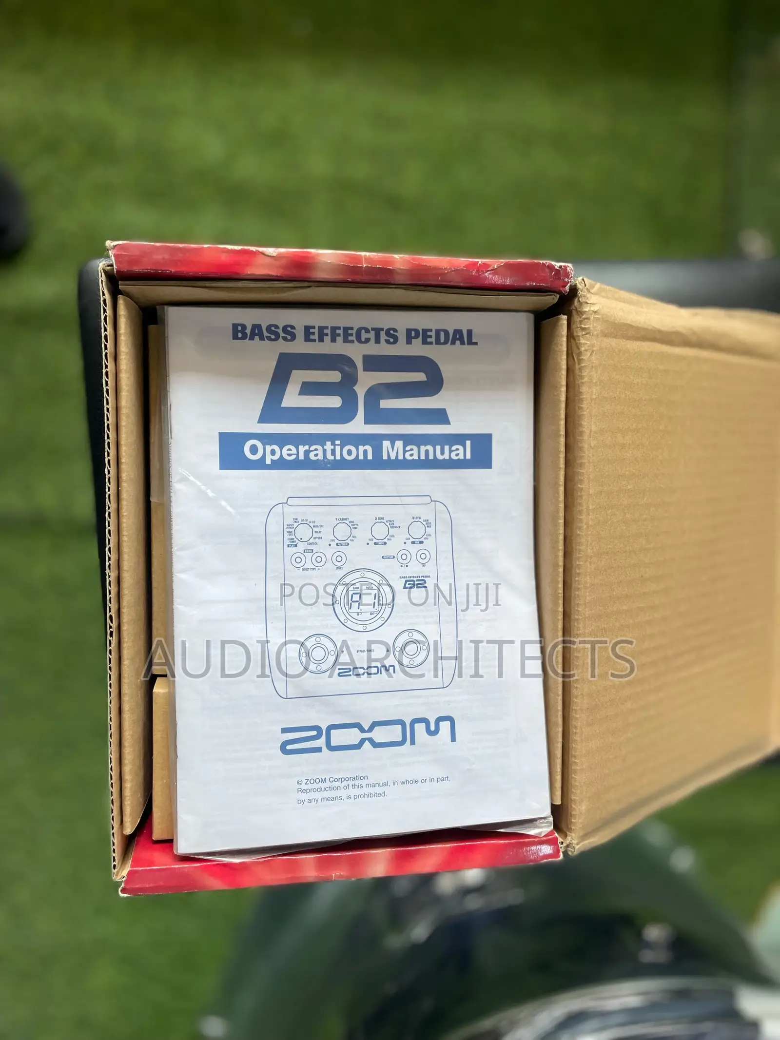 Zoom Bass Effect Pedal B2