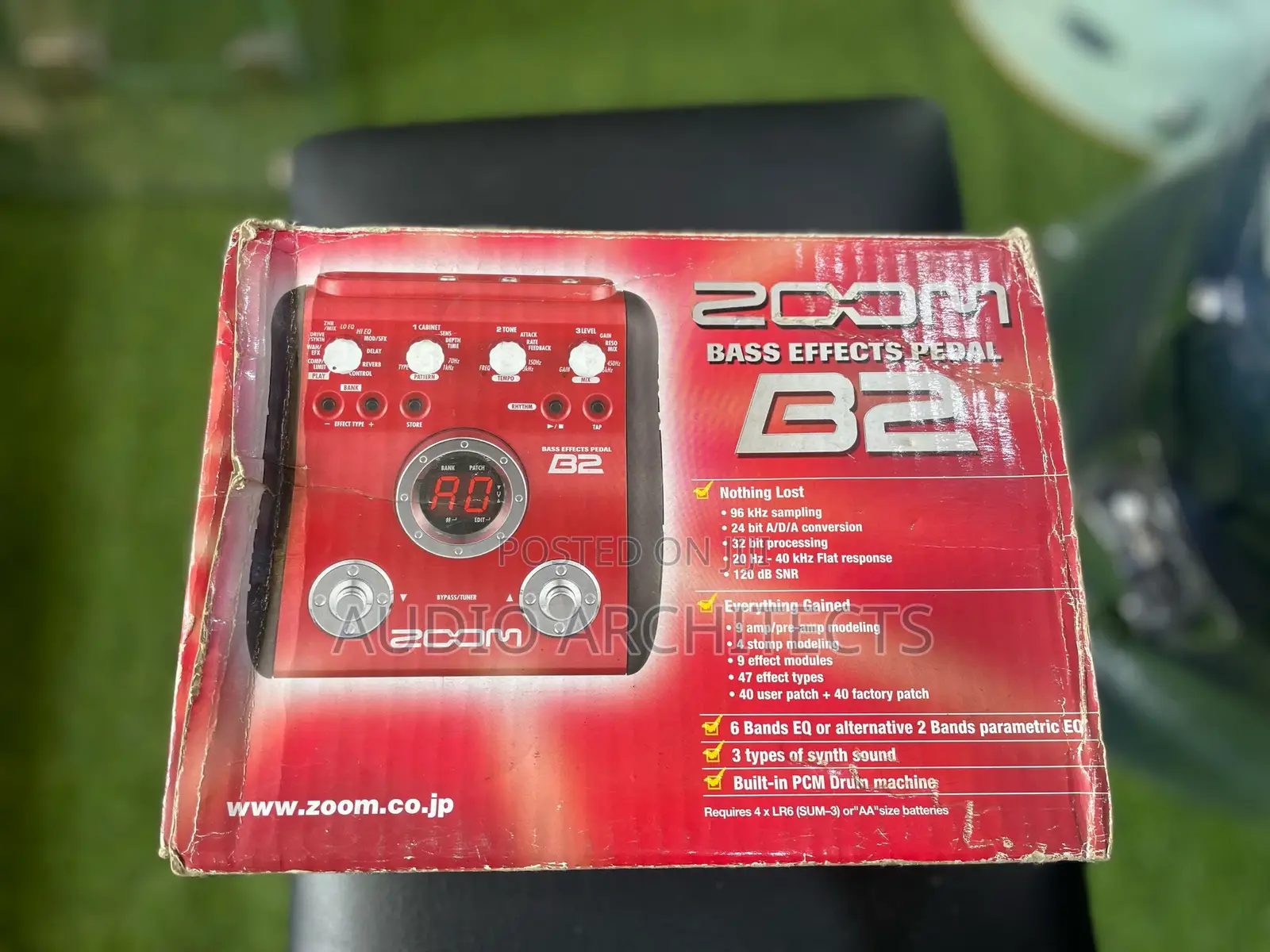 Zoom Bass Effect Pedal B2