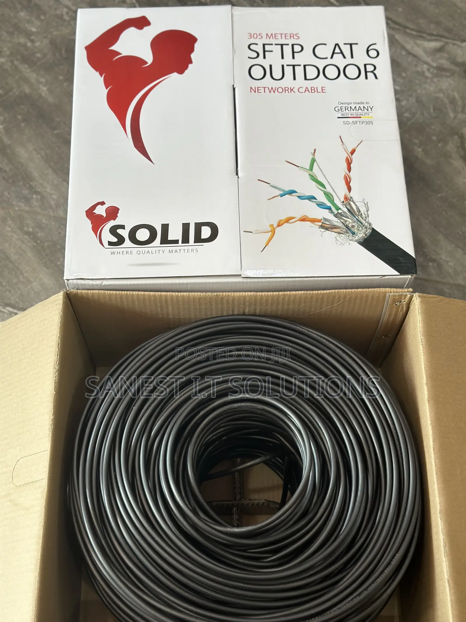 Cat6 Outdoor SFTP Cable 305meters