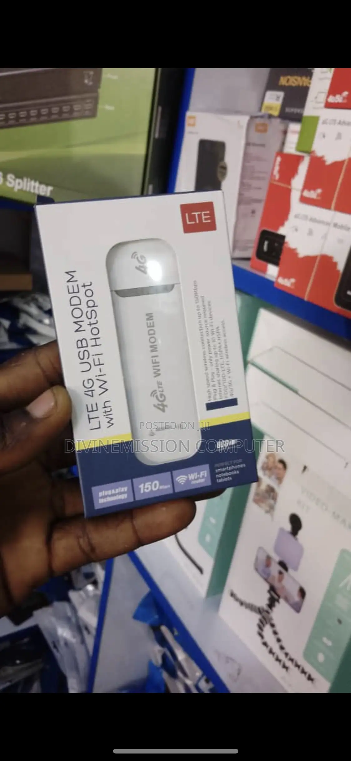USB 4G Lite Modem Wi-Fi With Hotspot