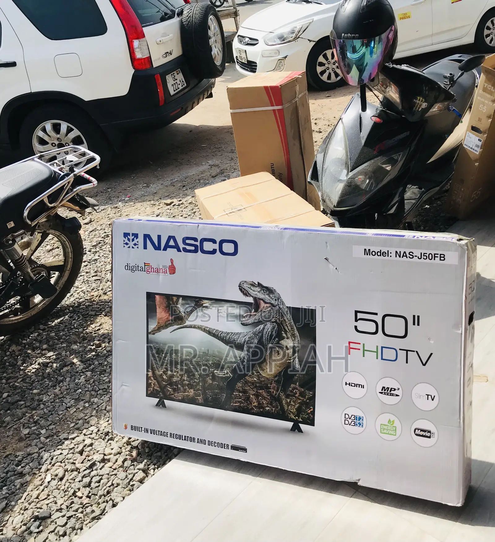 Shop Affordable Nasco 50 Inch Full HD Satellite Electric Tv