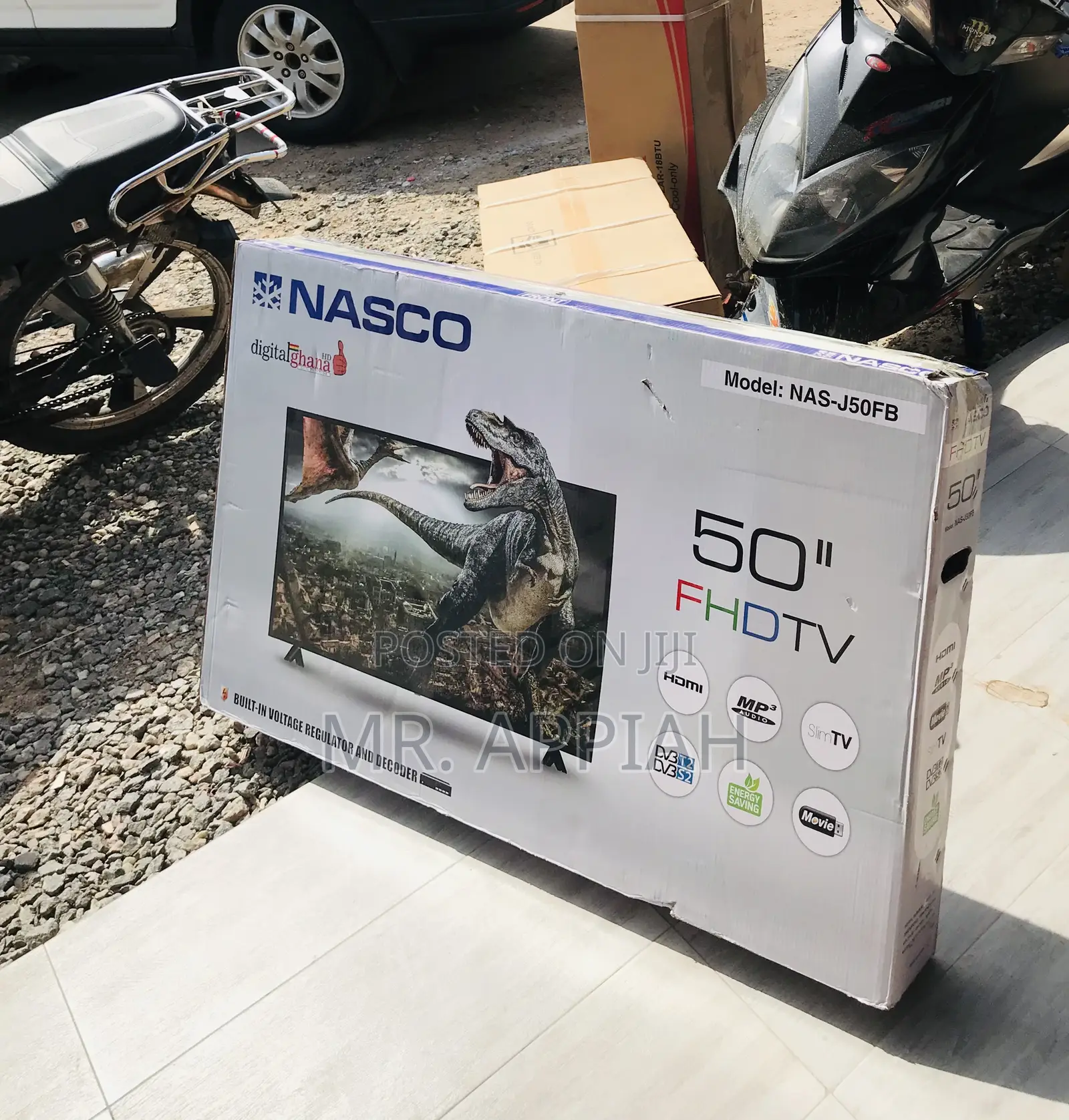 Shop Affordable Nasco 50 Inch Full HD Satellite Electric Tv