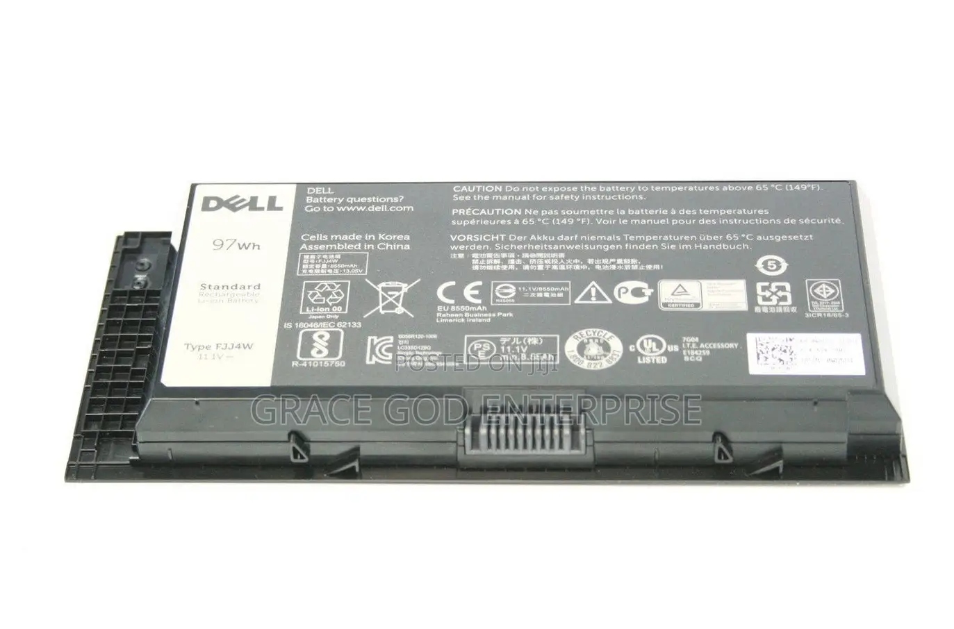 Dell Precision M6800 Laptop-Fjj4w, Battery