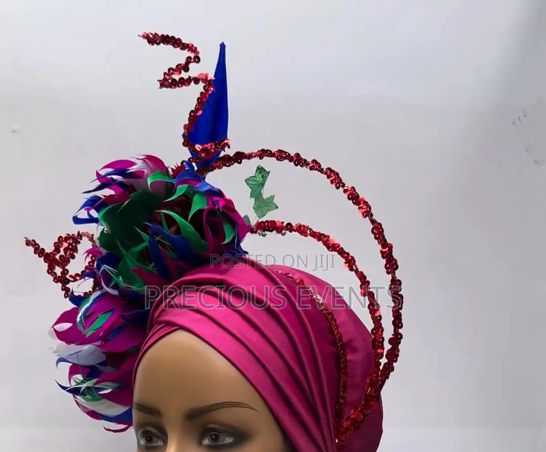 Two N Three Ack Fascinator With Turban