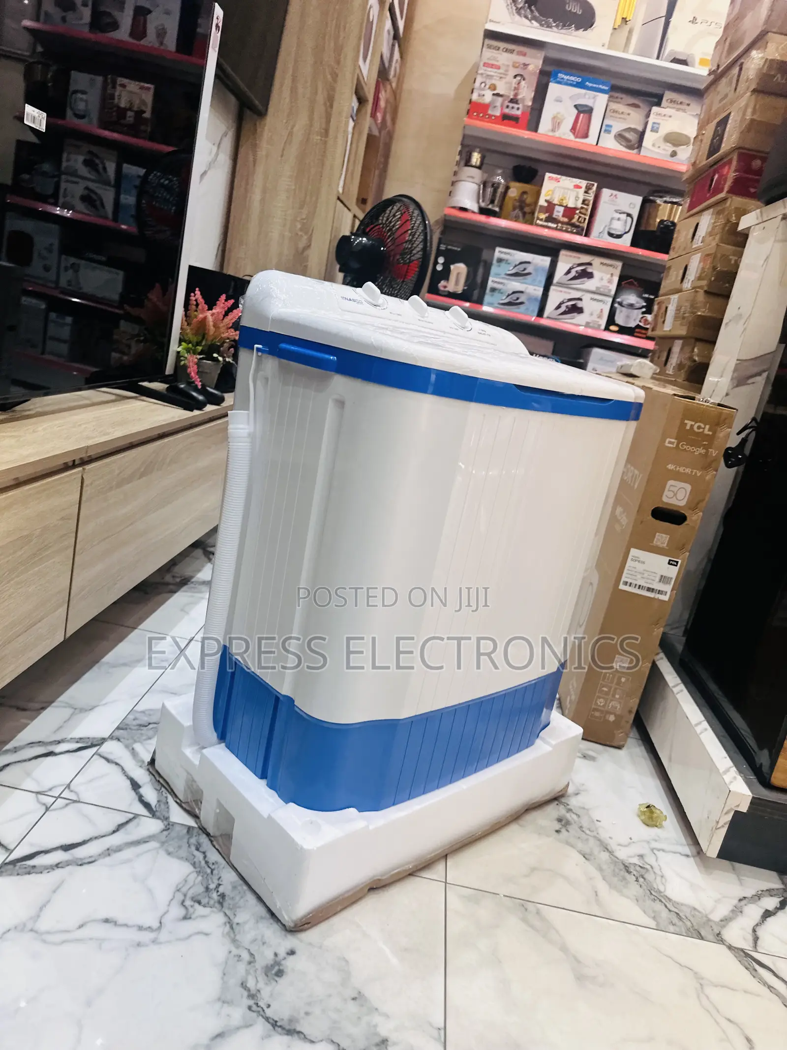 Fast Dewatering Washing Machine 7kg Topload Twintub