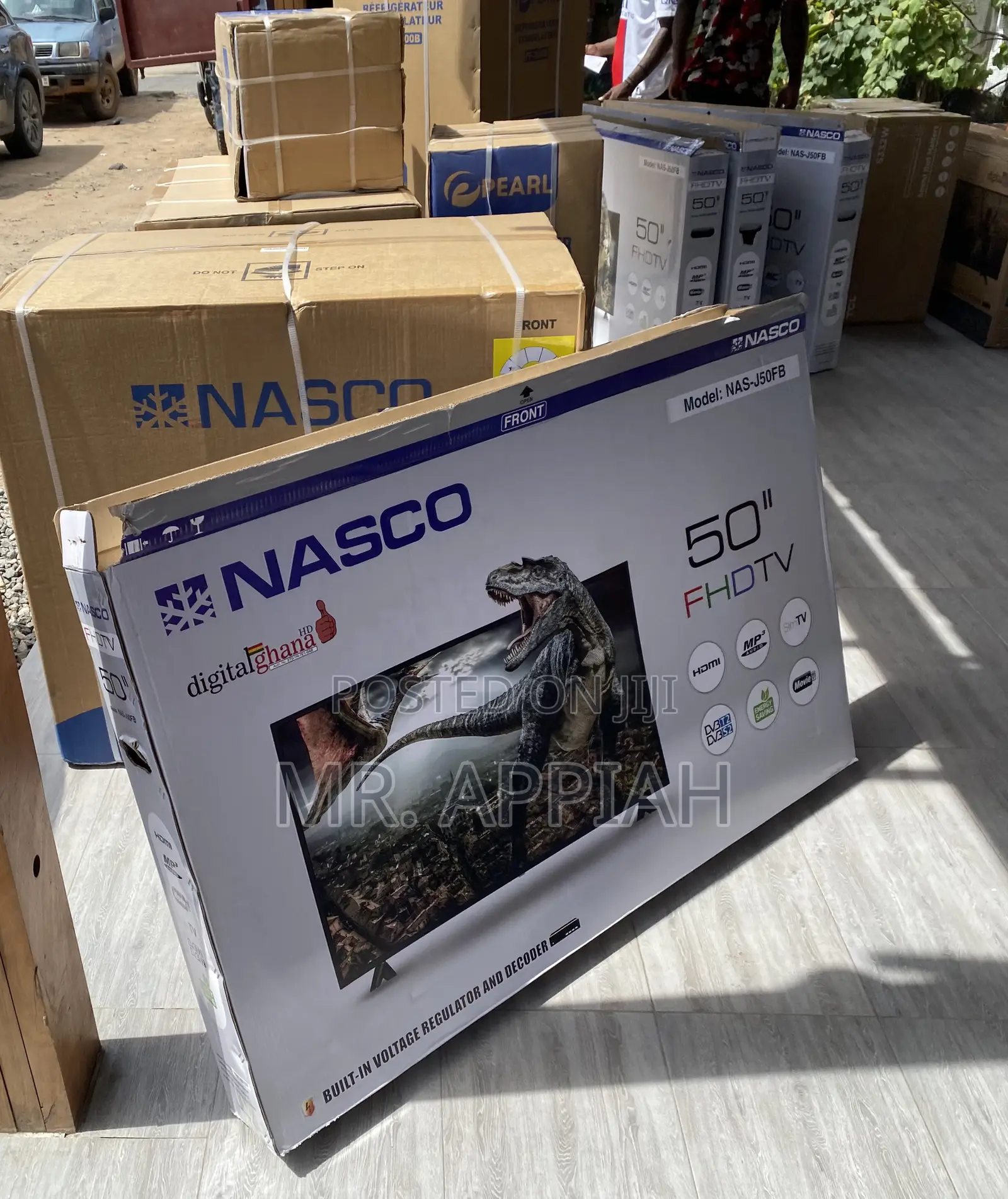 Purchase Original Nasco 50” Full HD Satellite Tv,Black.
