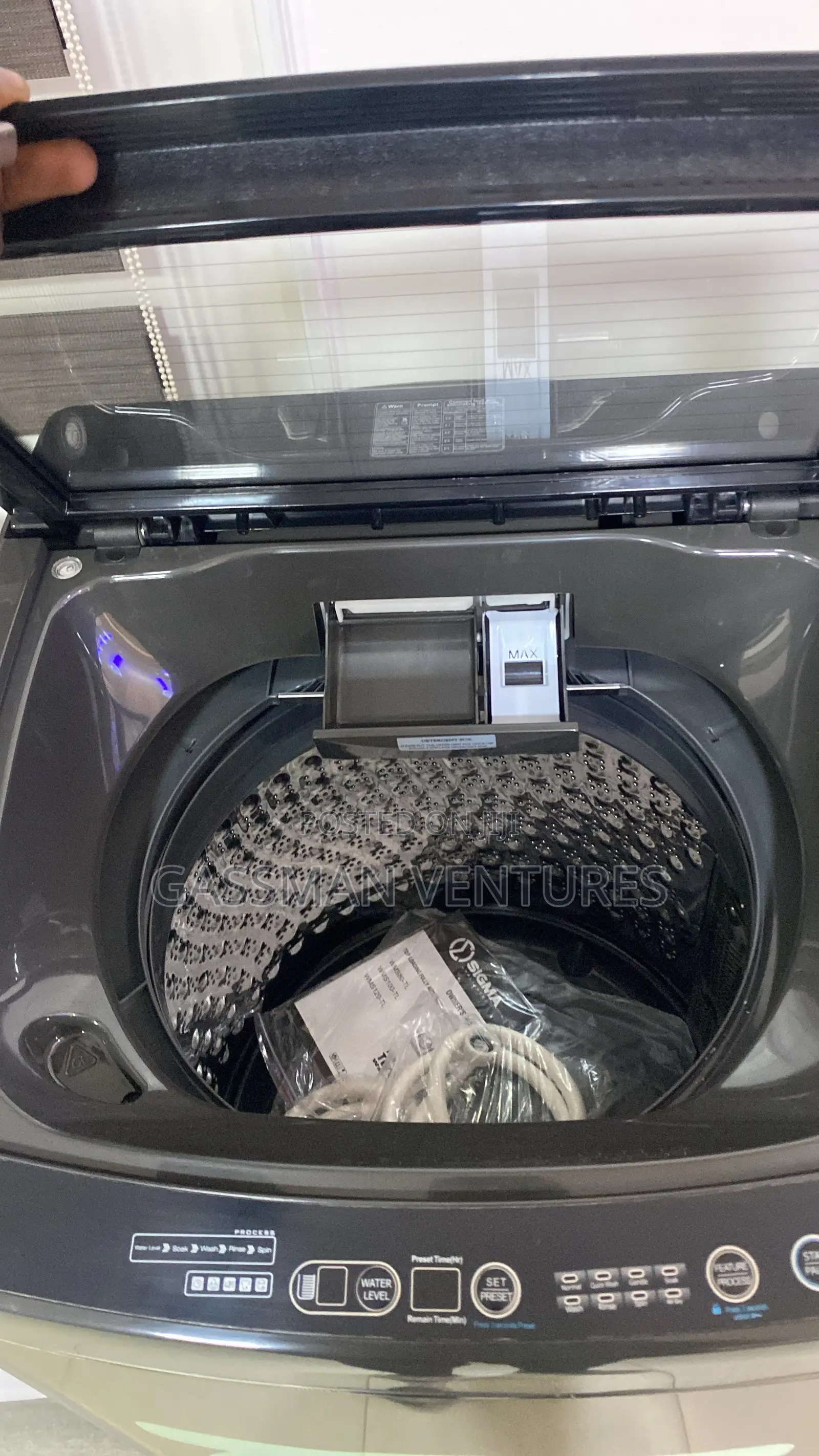 Sigma Fully Automatic Washing Machine 10kg