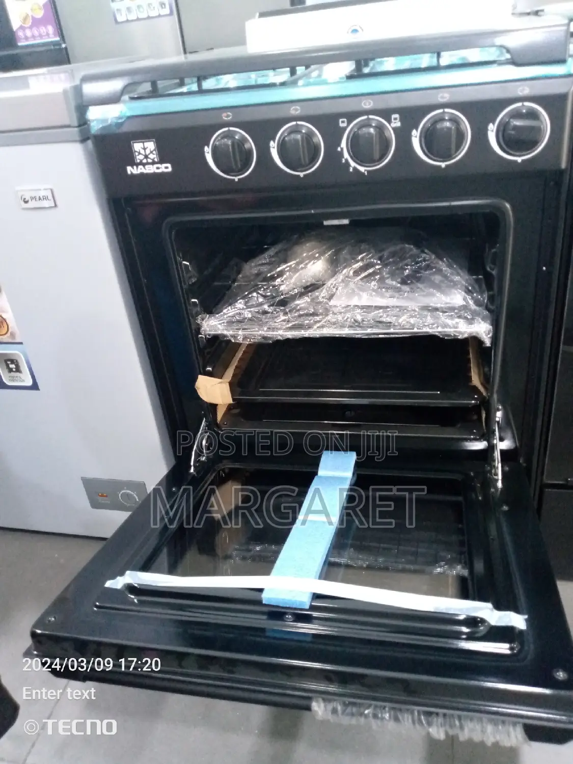 Nasco 60×60 Gas Cooker